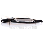 Set of 2 Exterior Rear Door Handles for Chevy GMC Pickup (2007–2013)