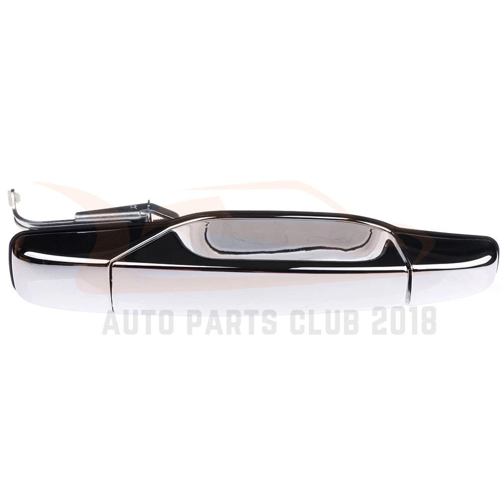 Set of 2 Exterior Rear Door Handles for Chevy GMC Pickup (2007–2013)