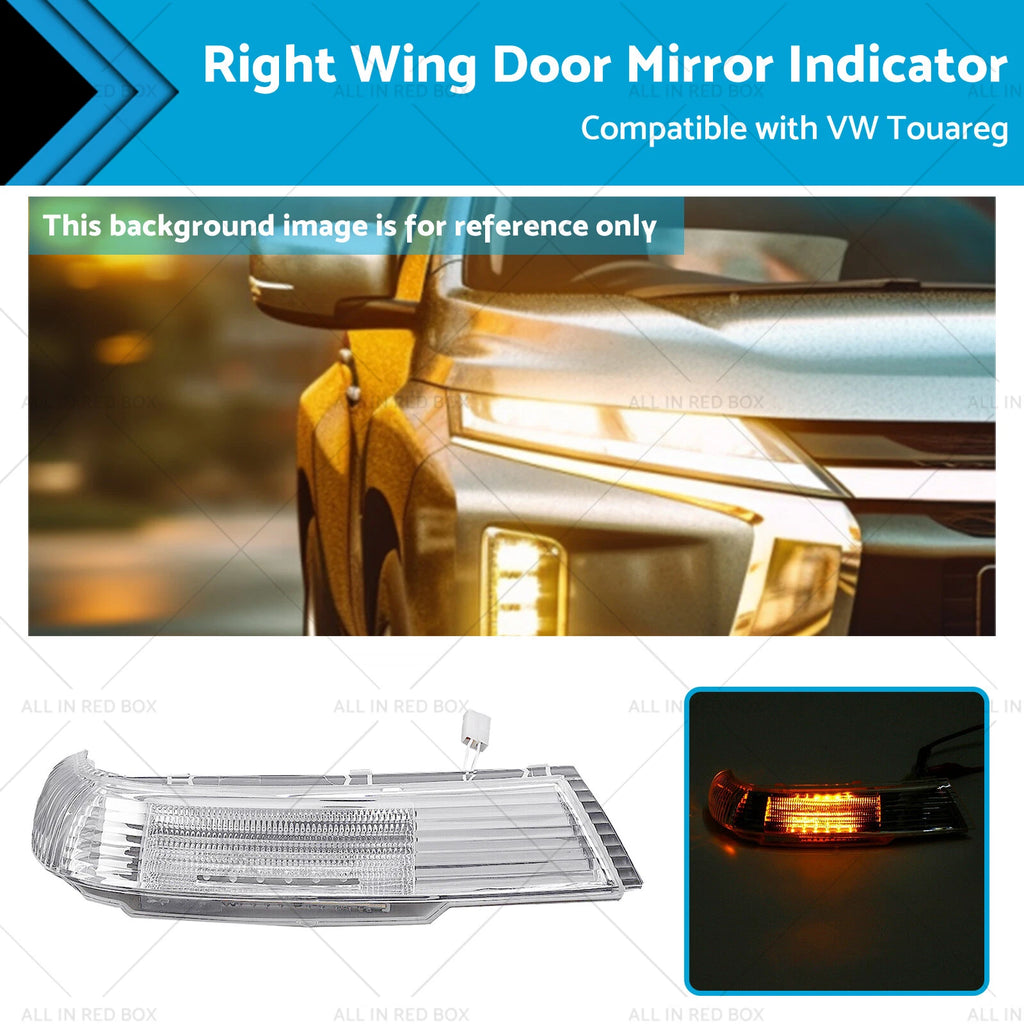 Front Right Wing Door Mirror Indicator for VW Touareg (2003–2006)