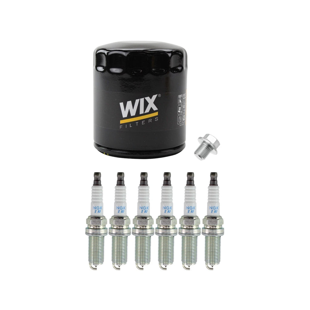 Wix Engine Oil Filter & NGK 6 Laser Iridium Spark Plugs for Camry Solara (1999–2003)