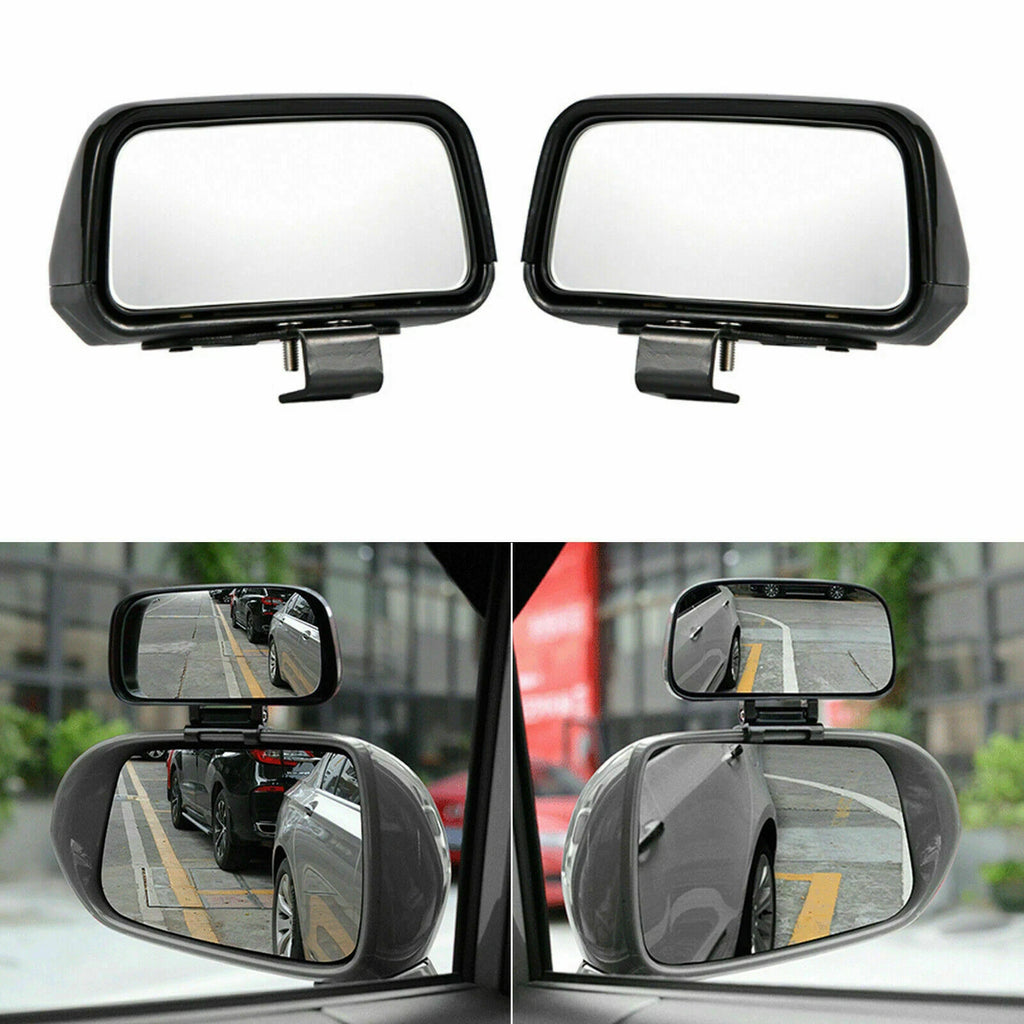2x ABS 360° Adjustable Rear View Blind Spot Mirror for Cars (2019–2024)