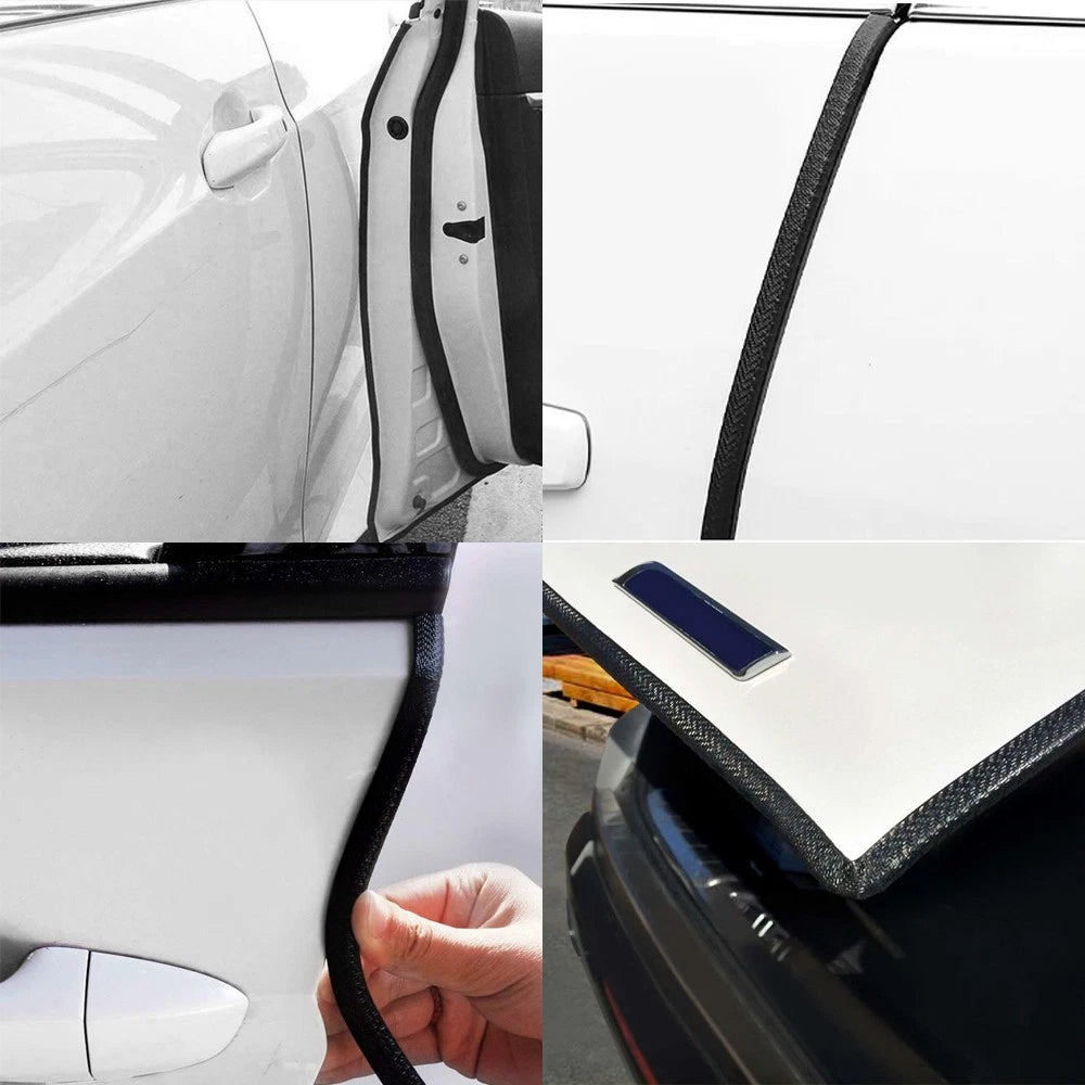 5M Universal Black Rubber Trim Seal for Windscreen Window