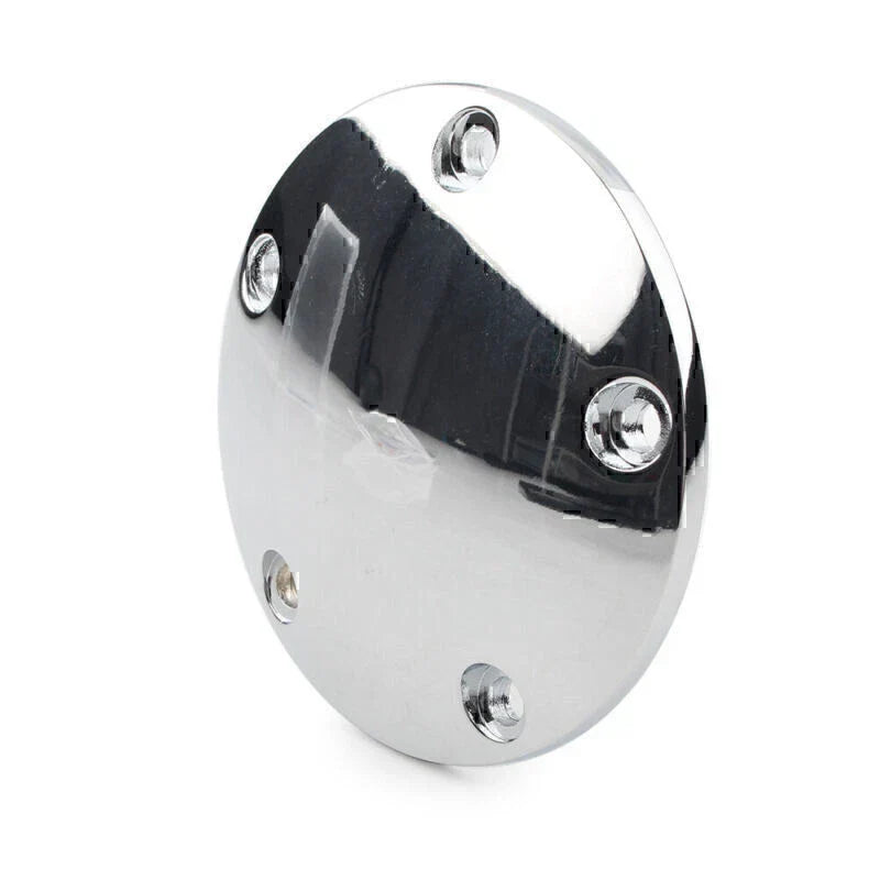 Chrome Domed Timing Points Cover for Harley Twin Cam Softail Dyna Touring (99-17)