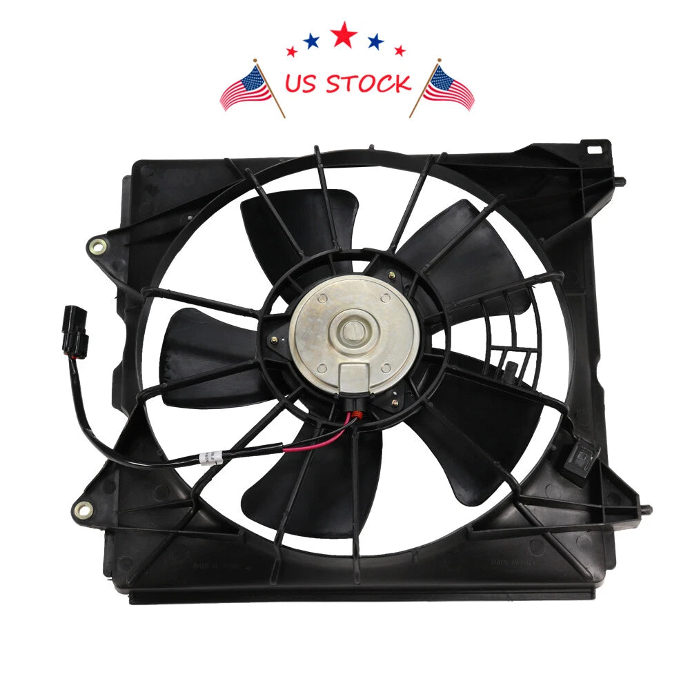 Radiator Cooling Fan for Honda Accord (2008–2012) Left Driver Side