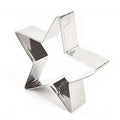 Set of 4 Star-Shaped Mousse Rings for Cookies Cakes