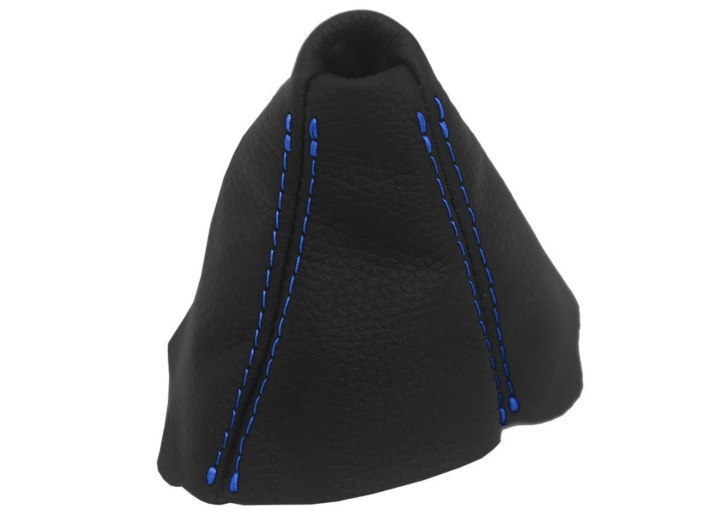 Leather Shift Boot Cover for BMW E90 (2005–2013) - Blue Stitch