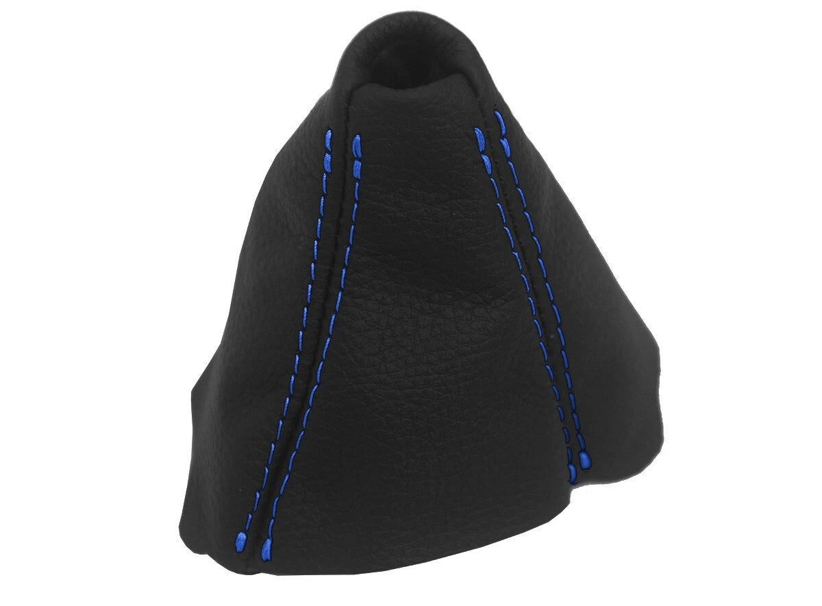 Leather Shift Boot Cover for BMW E90 (2005–2013) - Blue Stitch