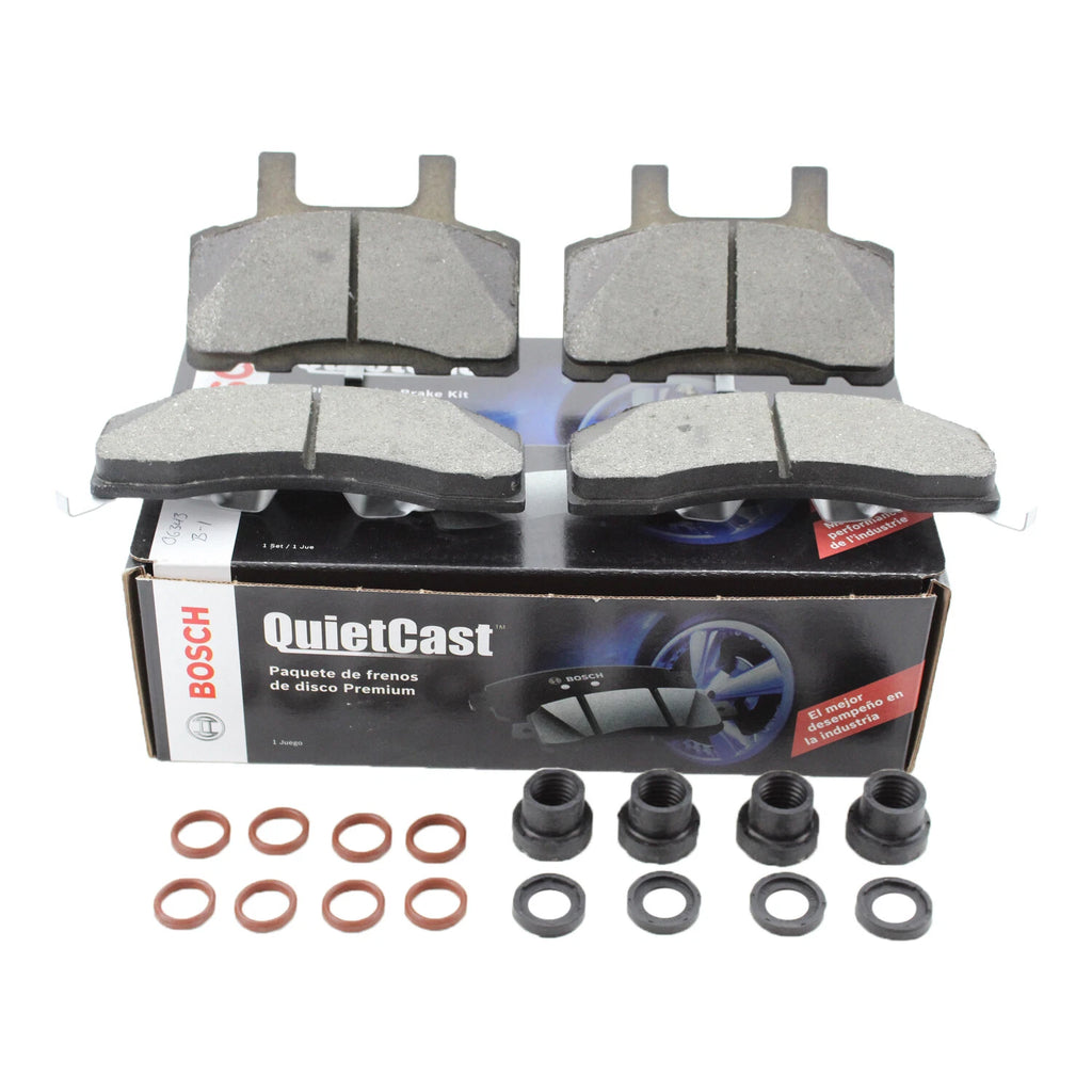 Bosch QuietCast Front Ceramic Brake Pads for Chevrolet Dodge GMC (2010–2023)