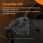 Door Lock Actuator Rear Right for Town & Country/Grand Caravan (2008–2016) 5020678AA