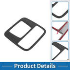 Front Row Light Trim Bezel for Honda N-BOX (2023) Black Wood Grain