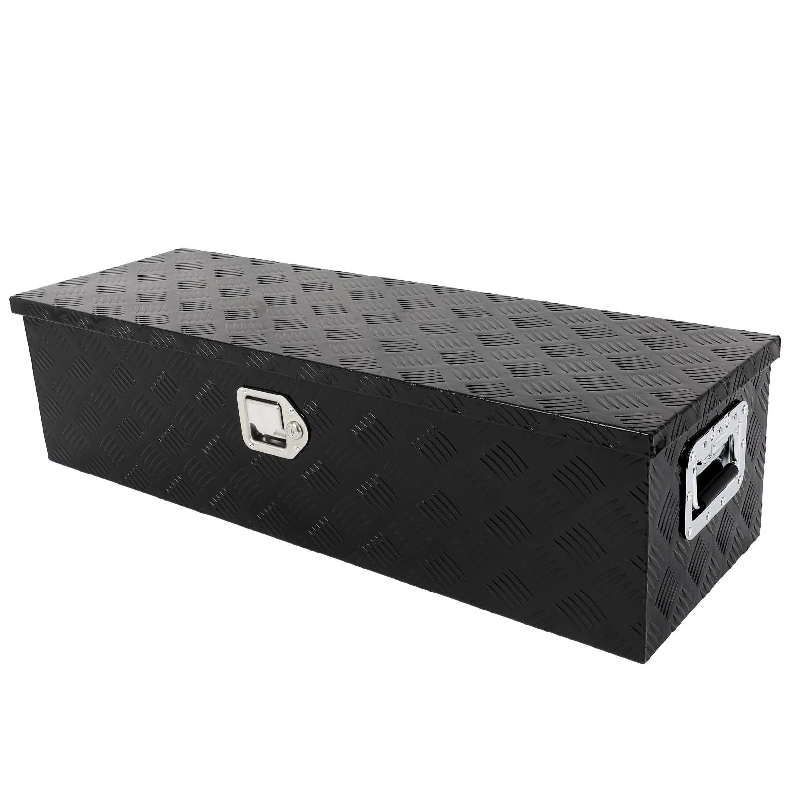 39" Black Aluminum Tool Box for Pickup Truck (Fits Most Models)