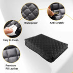 Jump Seat Center Console Lid Armrest Cover Pad for Ford F-150 (2011–2014)