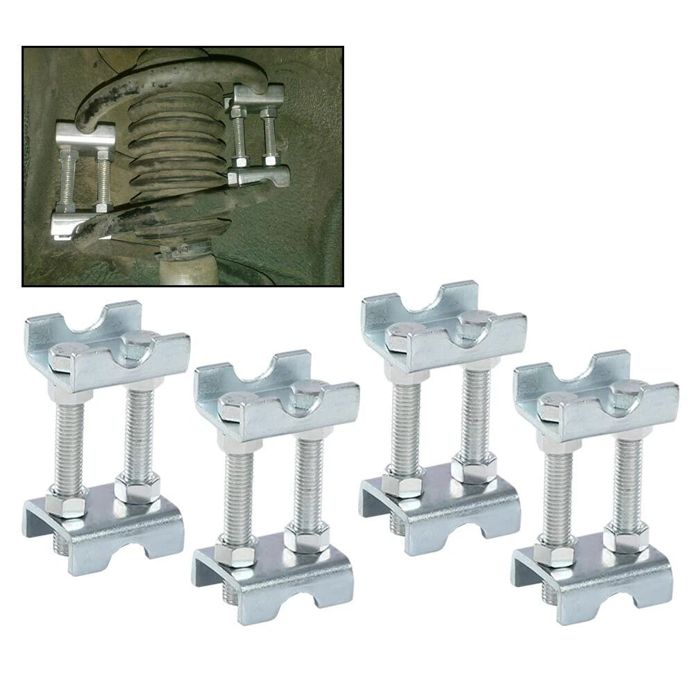 Set of 4 Adjustable Lift or Lower Spring Spacers for Coil Springs