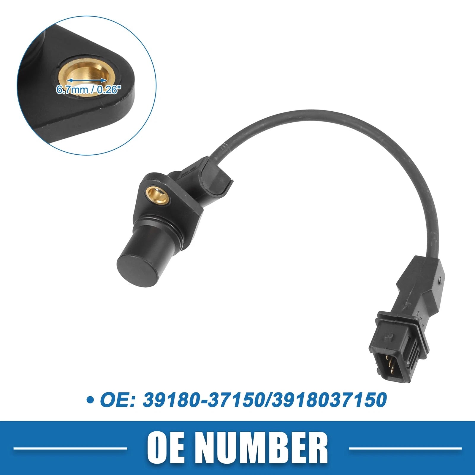 Crankshaft Position Sensor No. 39180-37150 for Hyundai Sonata (1999–2005)