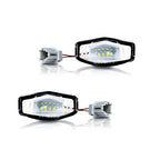 2X LED License Plate Lights for Honda Civic Sedan/Hatchback