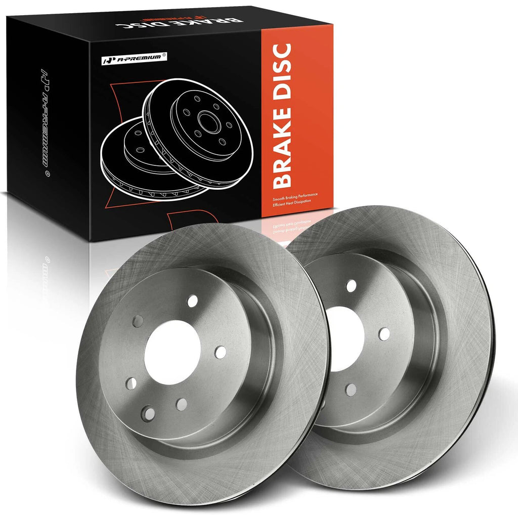 Rear Disc Brake Rotors for Infiniti EX35 EX37 G25 G35 M35 M45 (2008–2013)