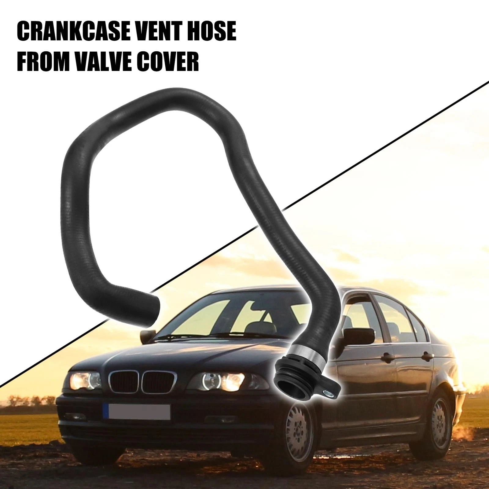 Crankcase Vent Hose for BMW 328i (2007–2013) 11537545890