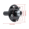 2 Pack Trailer Hub Spindle Kit for 5 x 5.5" Round #84 Spindle