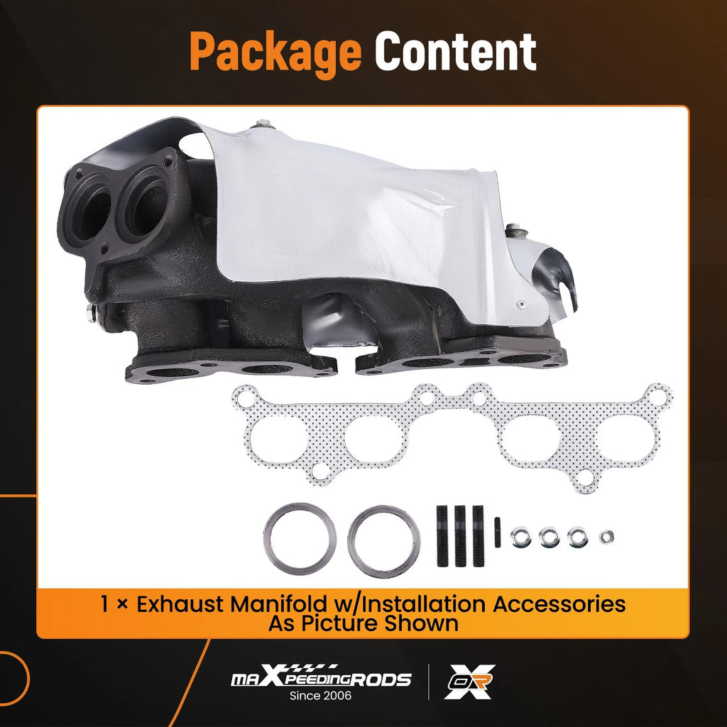 Cast Iron Exhaust Manifold for Toyota Tacoma L4 2.4L/2.7L (1995–1999)