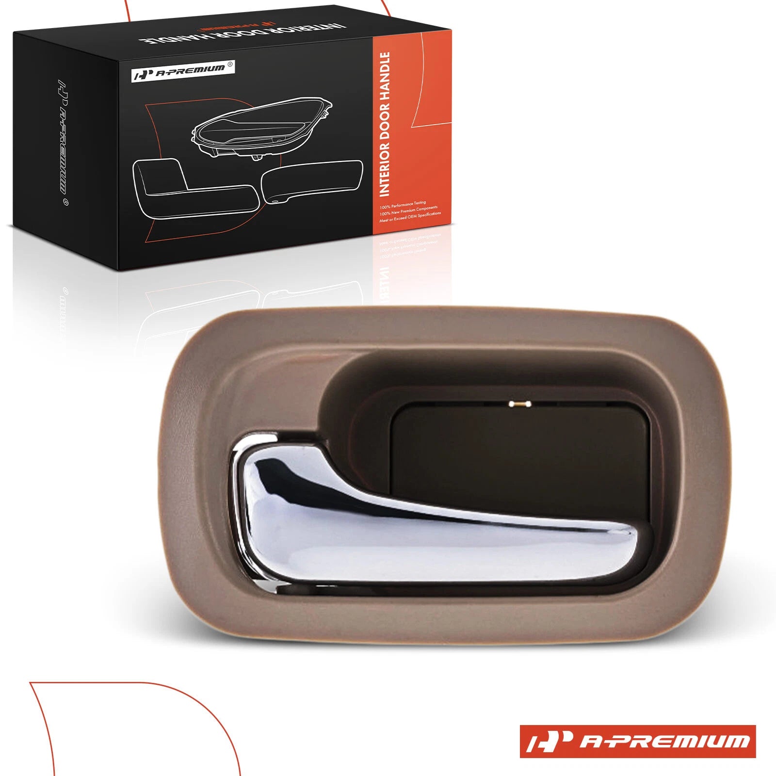 Rear Left Chrome Interior Door Handle for Honda CR-V (2002–2006)