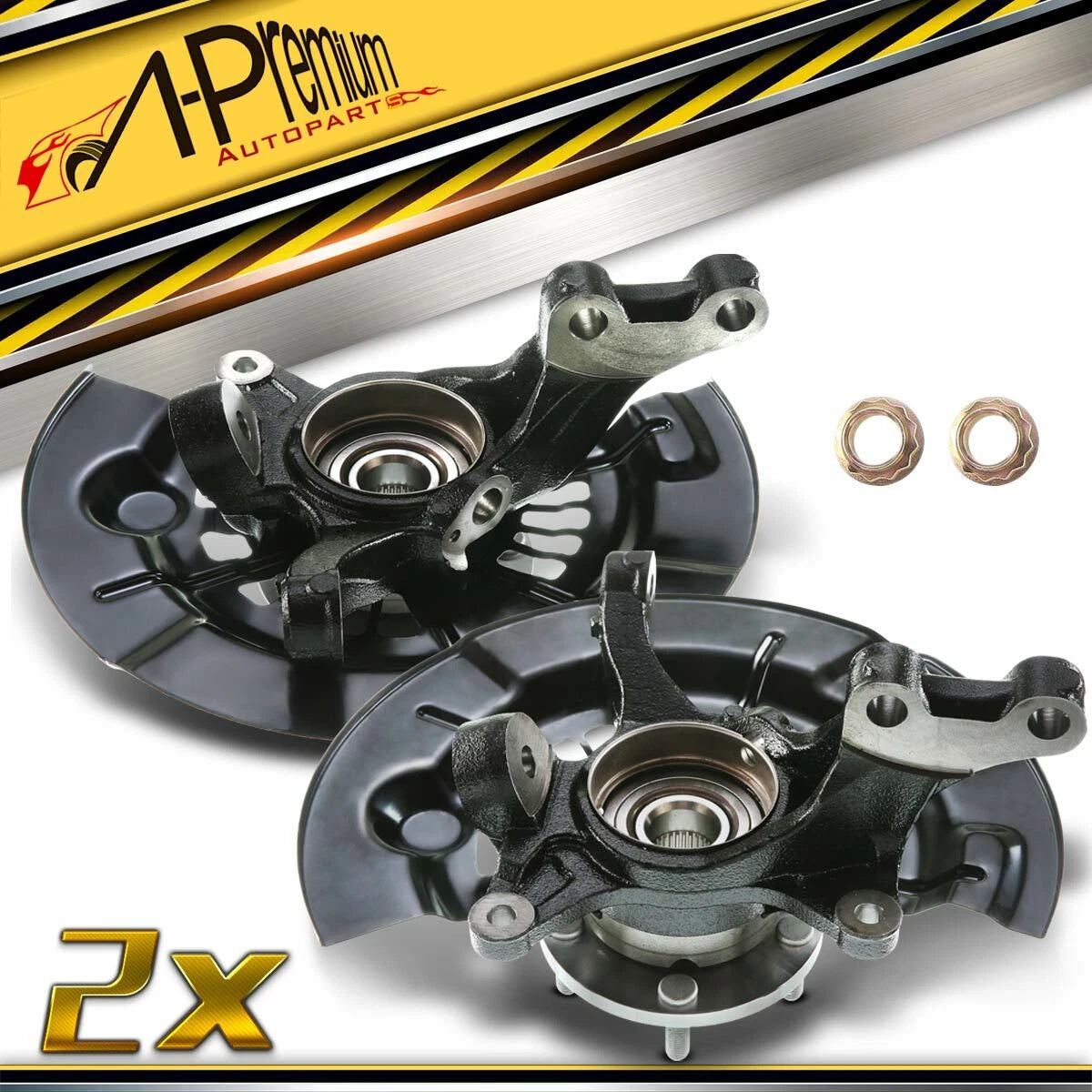 Front Steering Knuckle & Hub Bearing for Toyota Avalon (2013-2016)