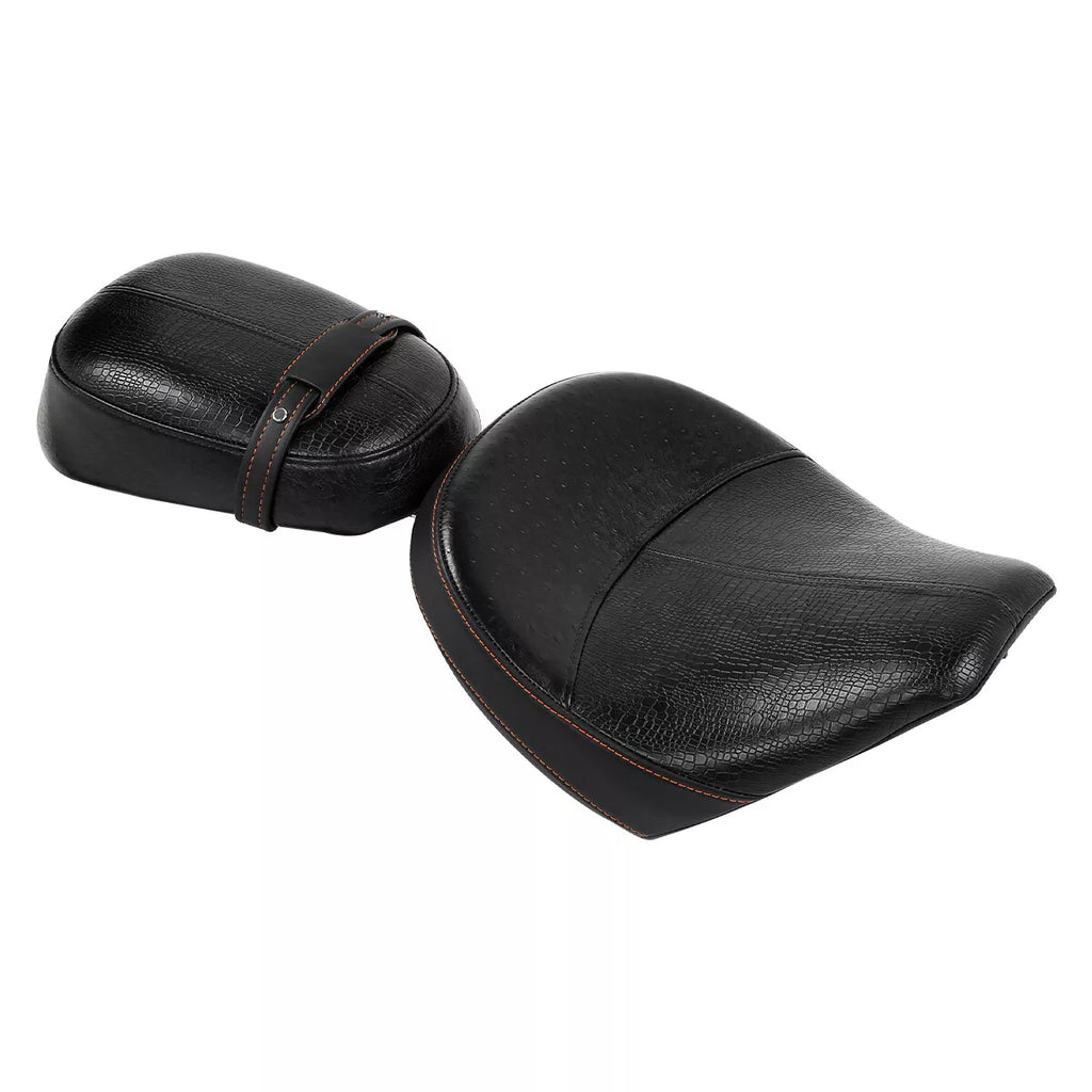 Black Driver Passenger Seat for Indian Scout Sixty (2016-2023)