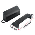 Auto Air Scoops for - Black Dynamic Plastic 1 Pair