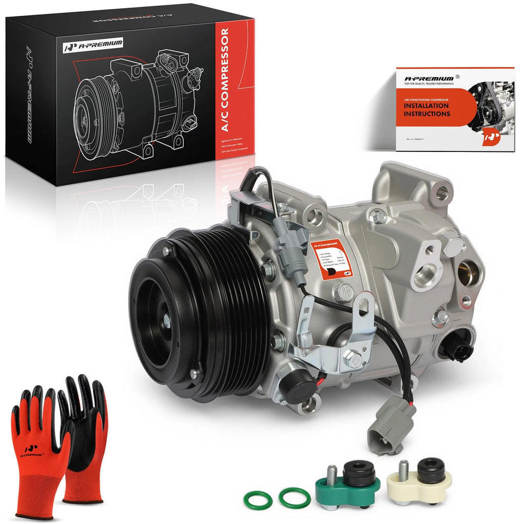 AC Compressor with Clutch for Toyota Sienna and Venza (2007–2010)