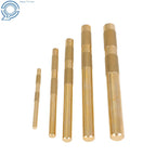 5 Pcs Brass Drift Punch Set for Automotive Use (1/4" to 3/4")