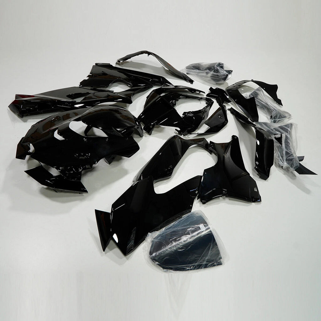 ABS Fairing Kit for Kawasaki Ninja ZX10R (2021–2025) Gloss Black