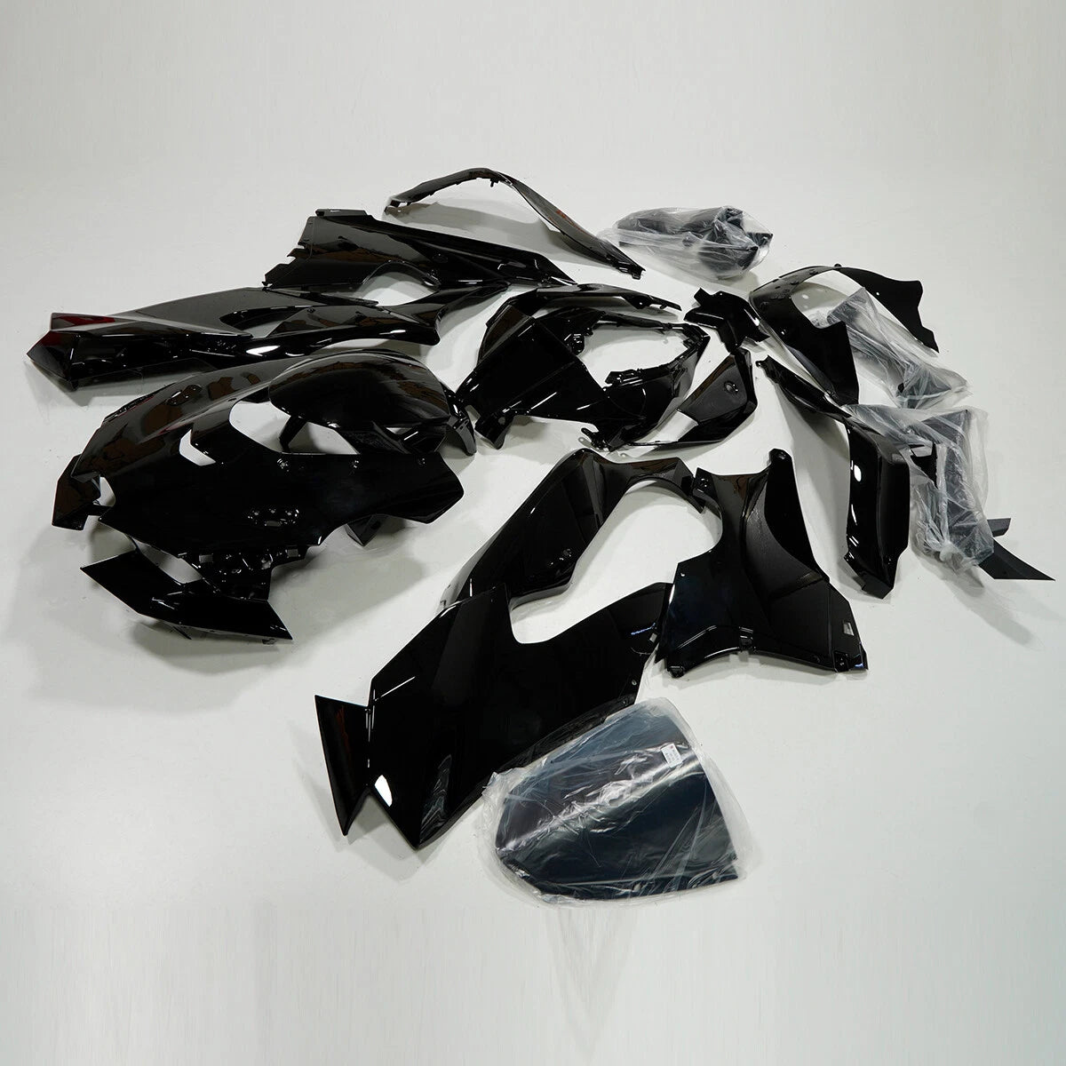 ABS Fairing Kit for Kawasaki Ninja ZX10R (2021–2025) Gloss Black