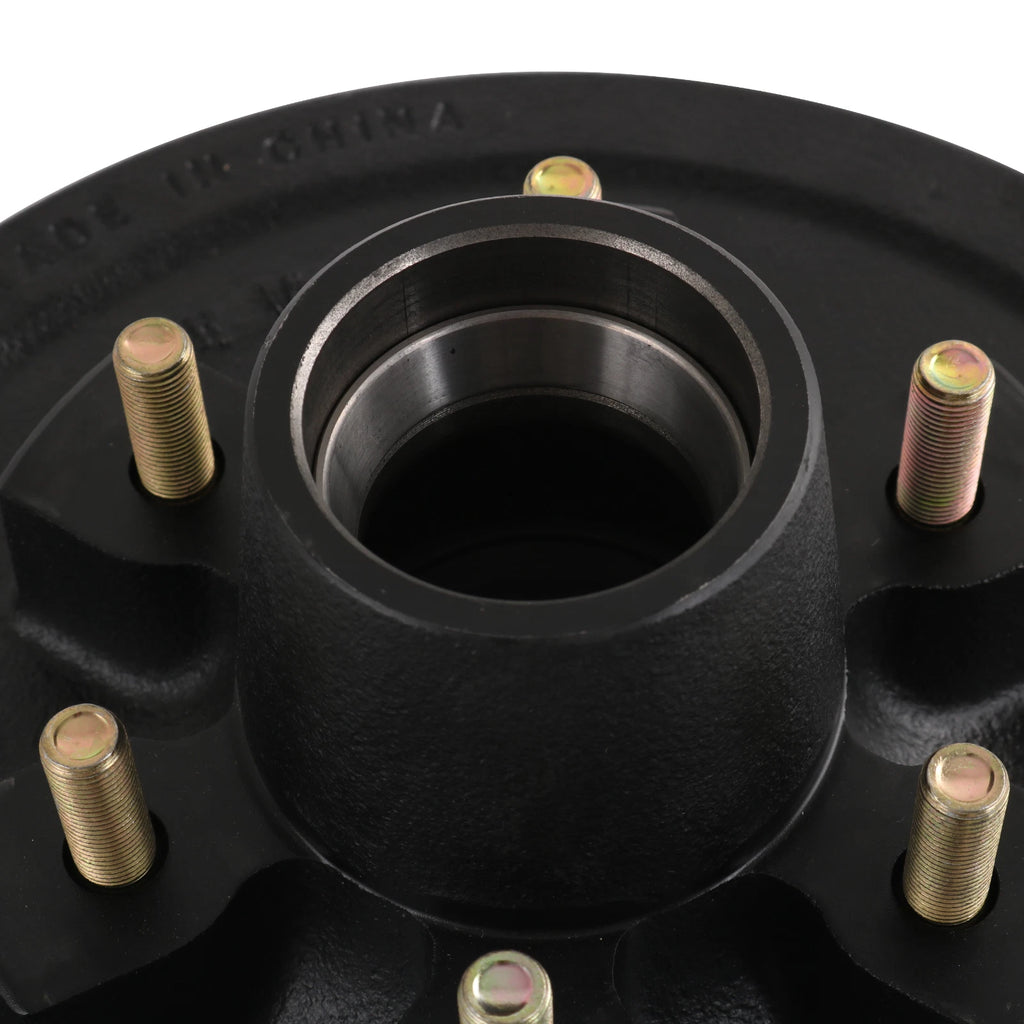 Set of 2 Trailer Hub Drum Kits with Electric Brakes for 5200-6000 lbs Axle