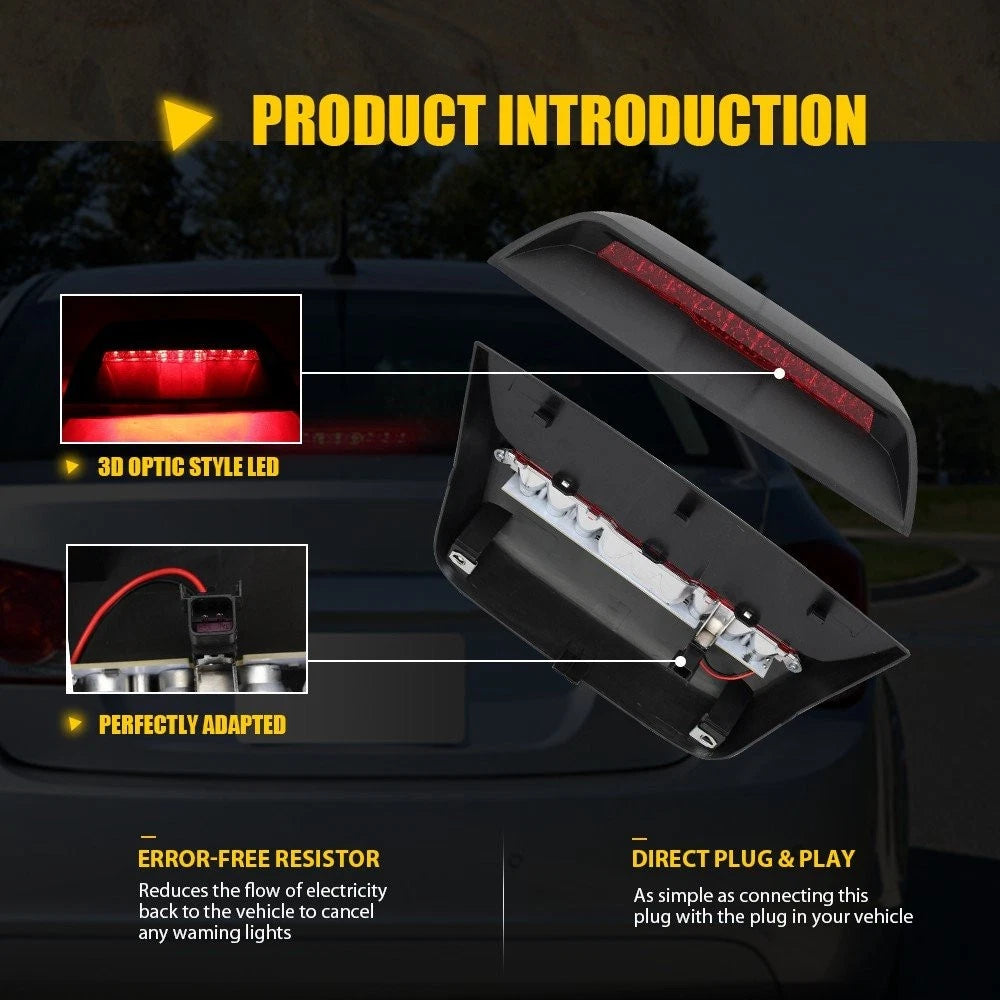High Mounted Third Brake Light for Chevrolet Cruze Sedan (2011–2015) 1-3X