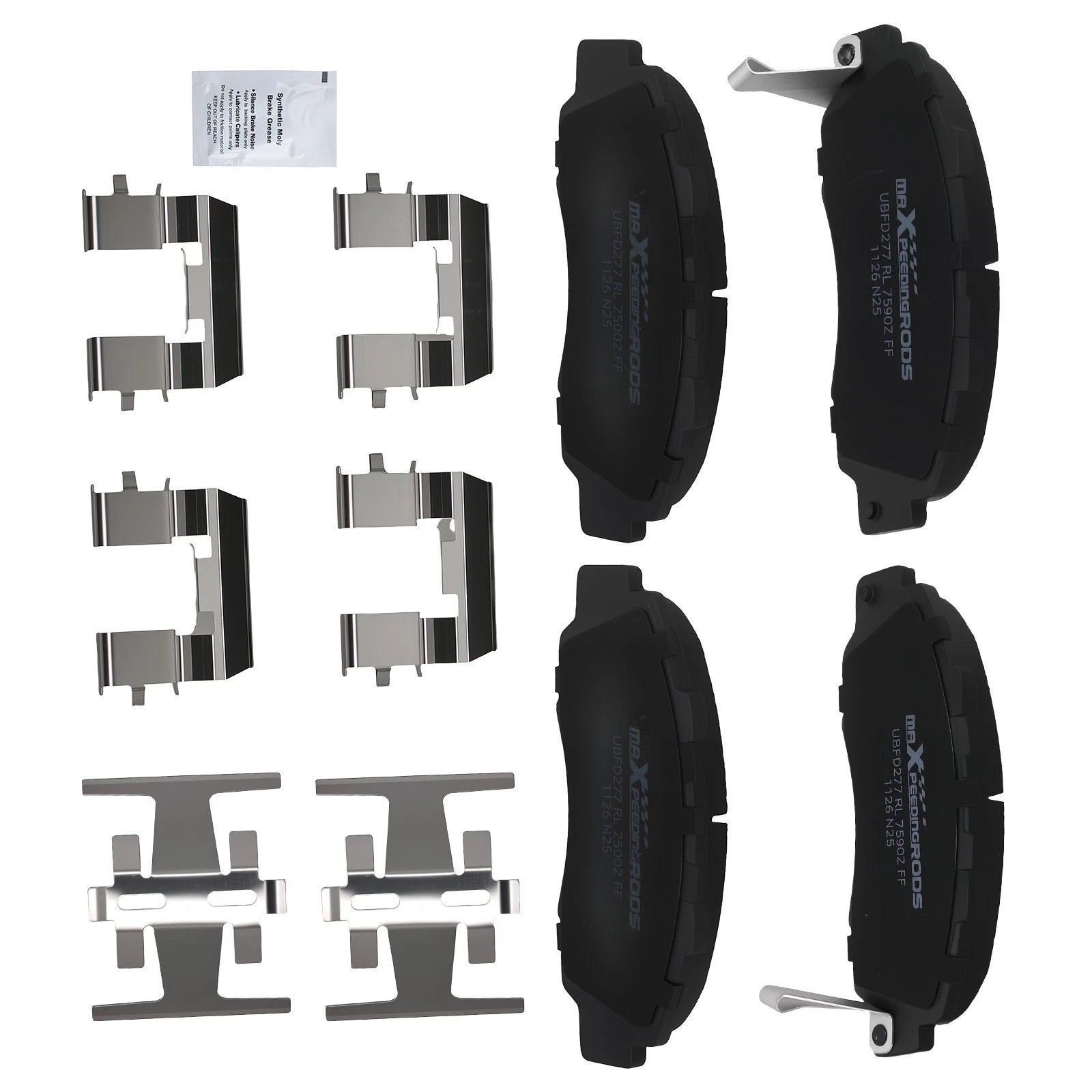 Front Ceramic Brake Pads Kit for Acura Integra Legend NSX/Honda Accord (1990–2001)