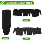 Dashboard Cover for Honda N-ONE JG3 JG4 2020-2024 Black 1 x Anti-Slip