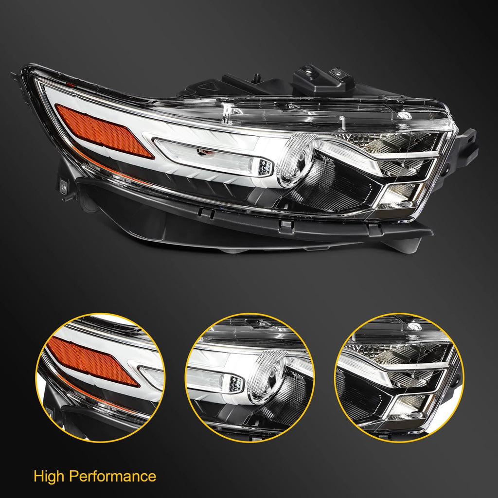 Passenger Side Headlight Assembly for Ford Taurus (2013–2014)