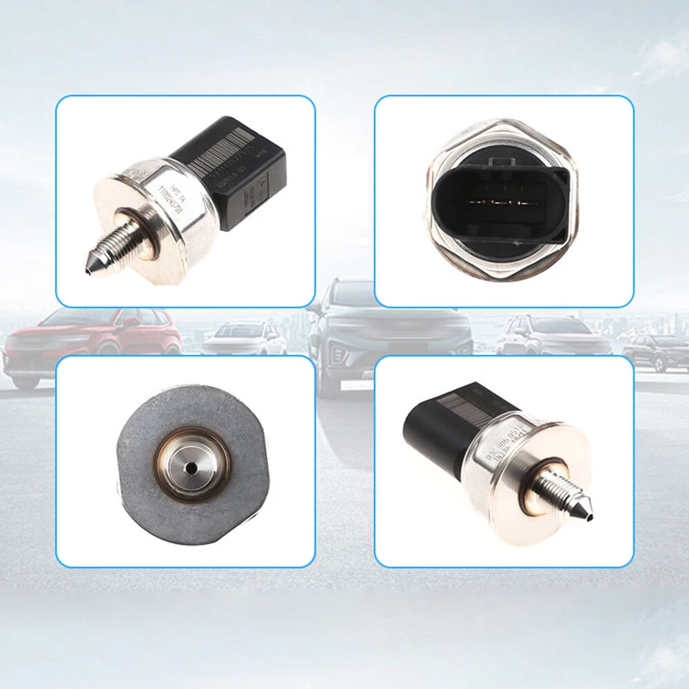 Fuel Pressure Sensor 03C906051D for Audi A3 A4 A5 A6 Q5 VW CC EOS Golf (2003–2023)