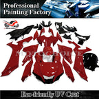 Red Carbon Fiber ABS Fairing Kit for Yamaha YZF R1 R1M (2020–2024)