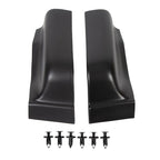 Set of 2 Black Cab Corner Covers for Ford F150 Crew Cab (2004–2008)