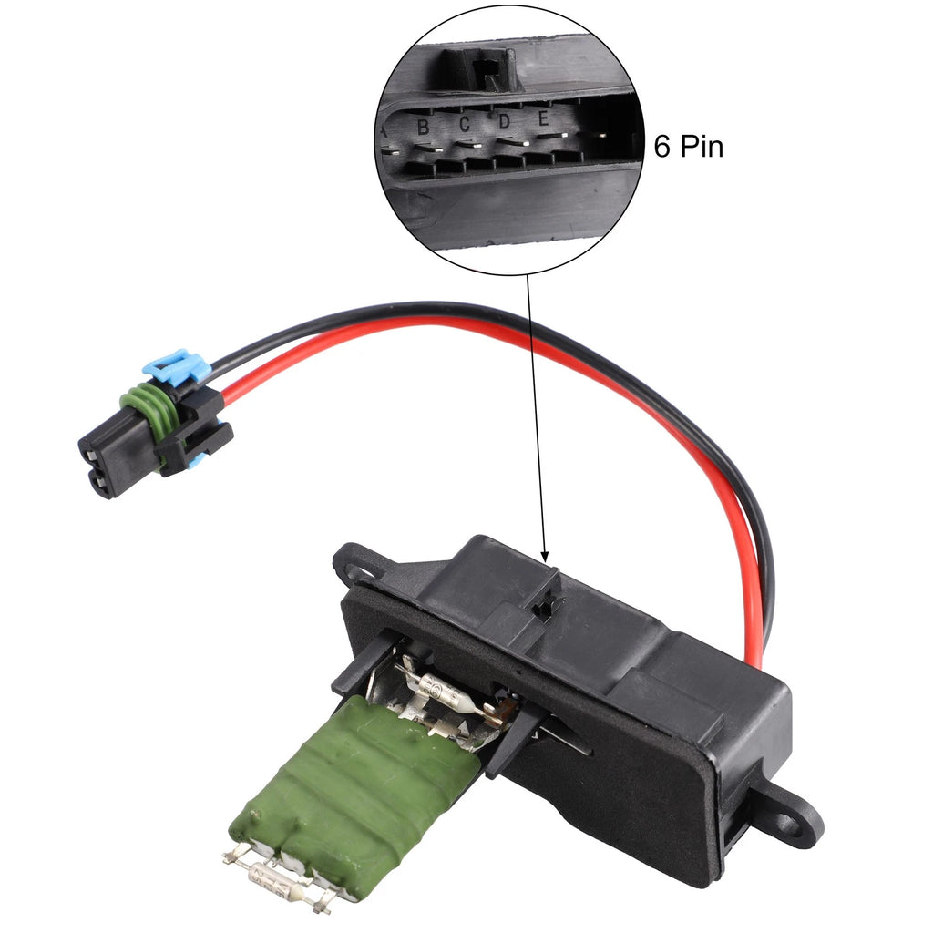 Blower Motor Resistor 973-007 for Chevrolet V8 (1996–2004)