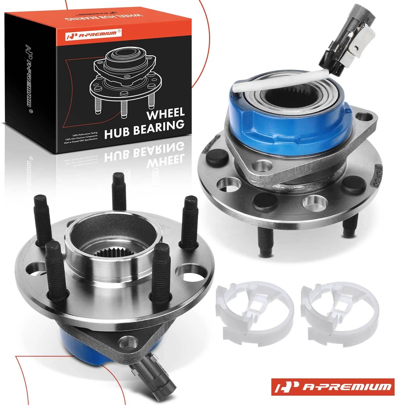 Front Wheel Hub & Bearing Assembly with ABS Sensor for Buick LeSabre (2001–2005)
