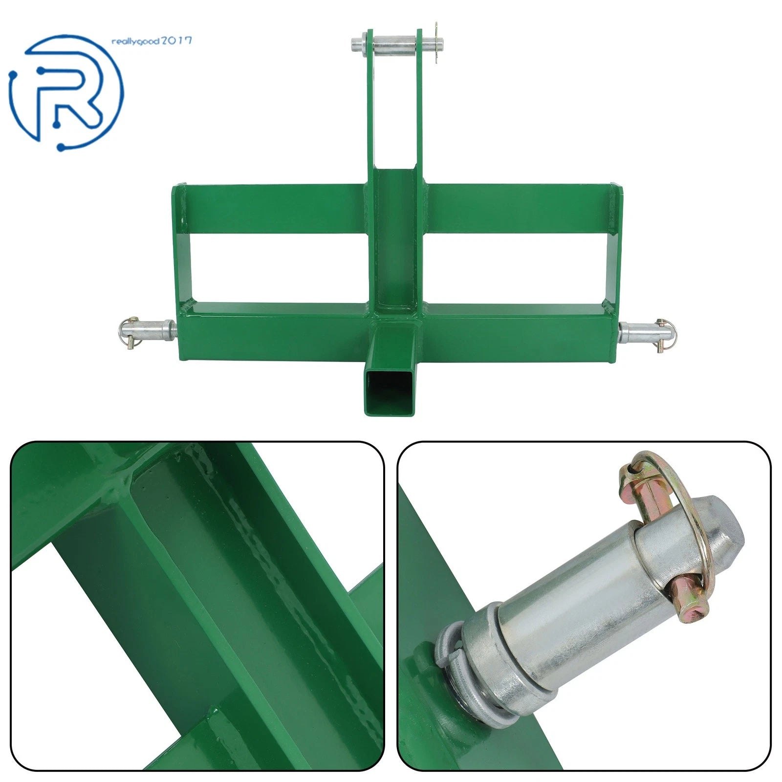 3 Point Receiver Hitch Drawbar for Tractor (CAT 1)