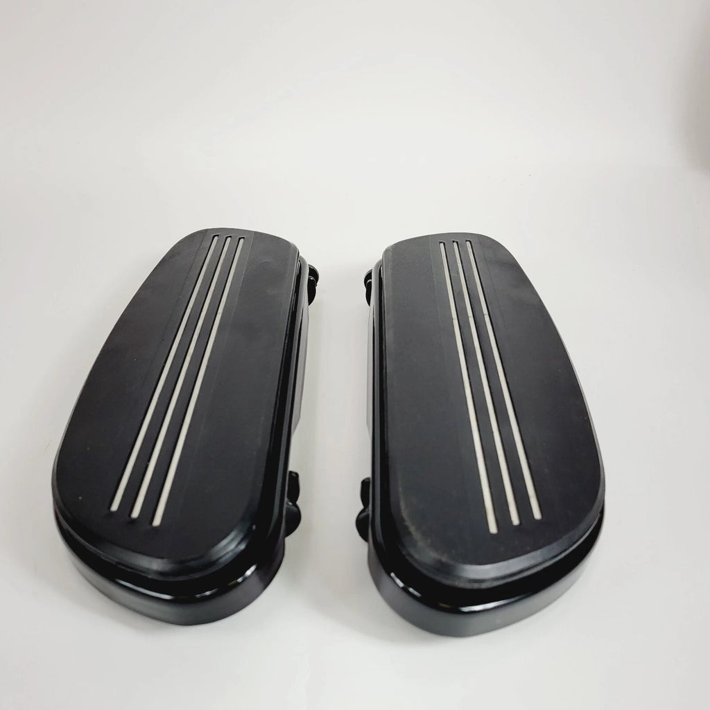 Black Streamliner Rider Footboards for Harley-Davidson Touring (1986–2024) 50501801