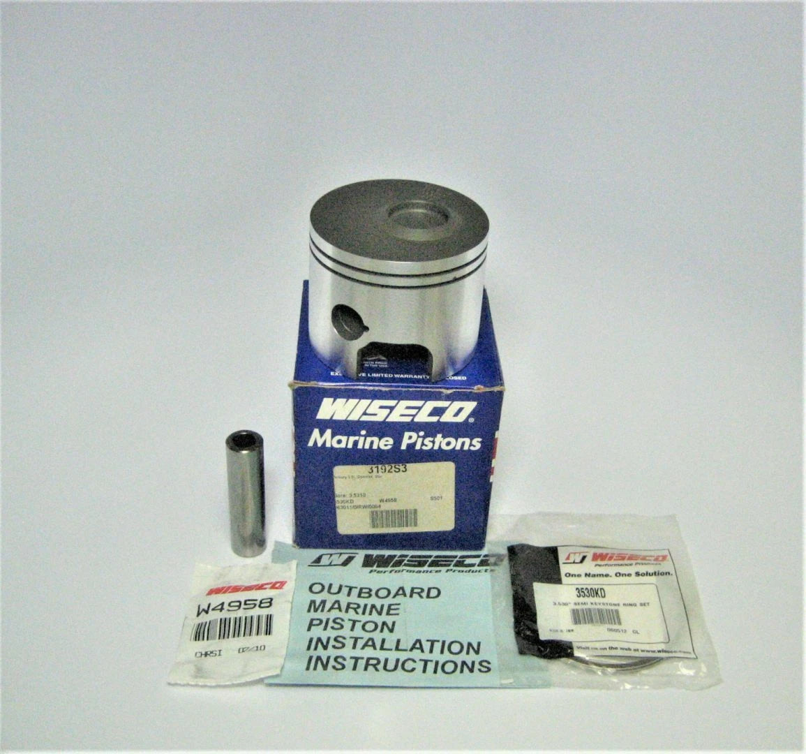 Wiseco 3192S3 Piston for Mercury Mariner Optimax Outboard