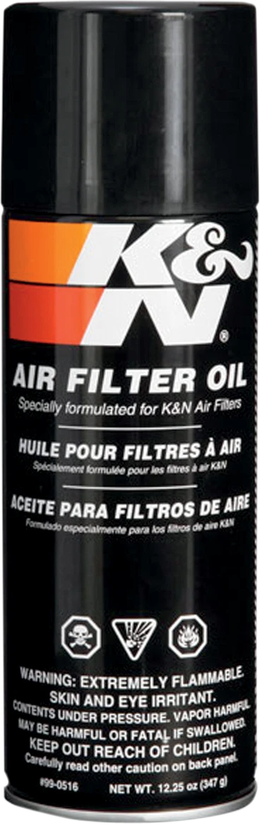 K&N Air Filter Oil 12.25 oz. Aerosol for (99-0516)