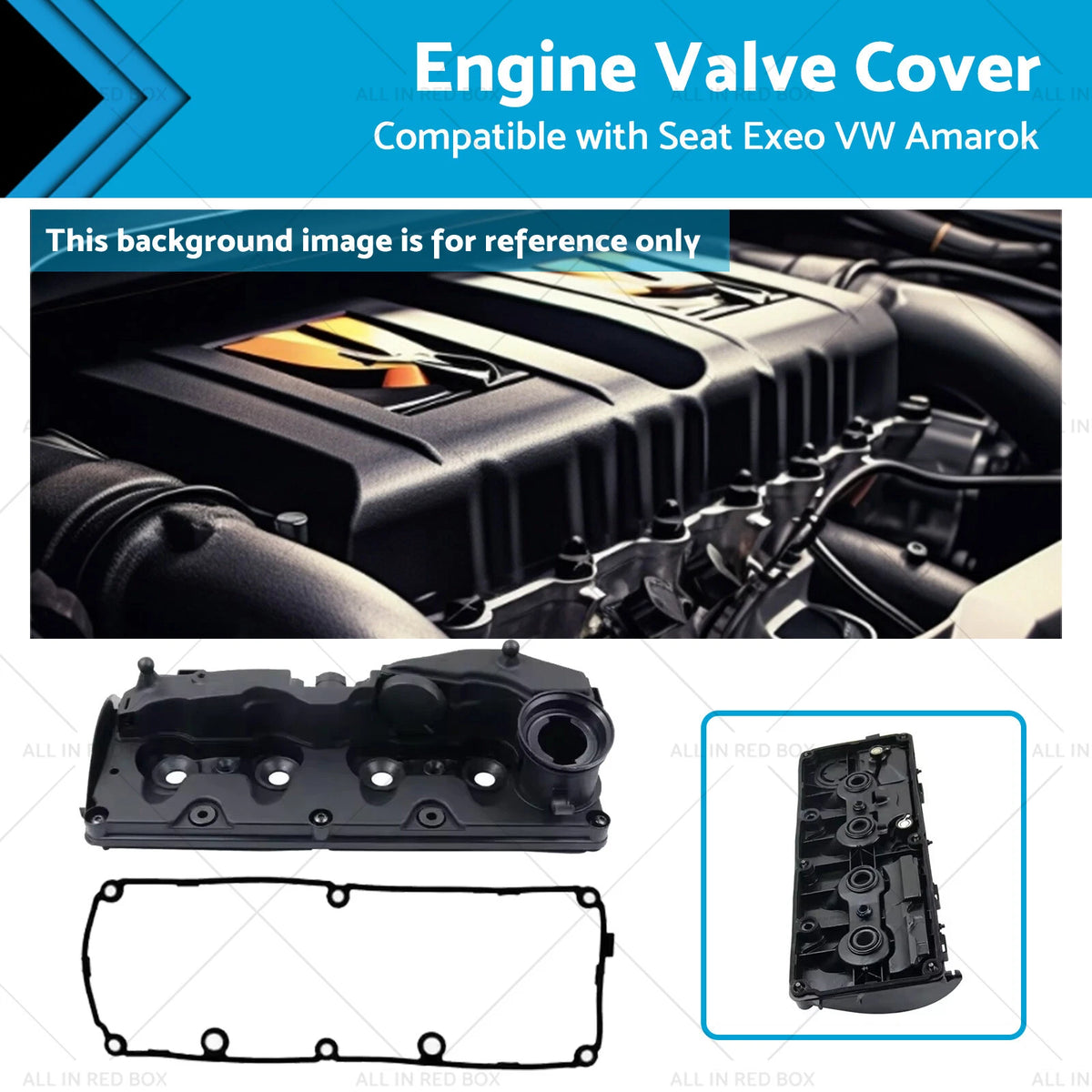 Engine Valve Cover for Seat Exeo VW Amarok (CAGA CJCA CDCA CNEA 2.0L)