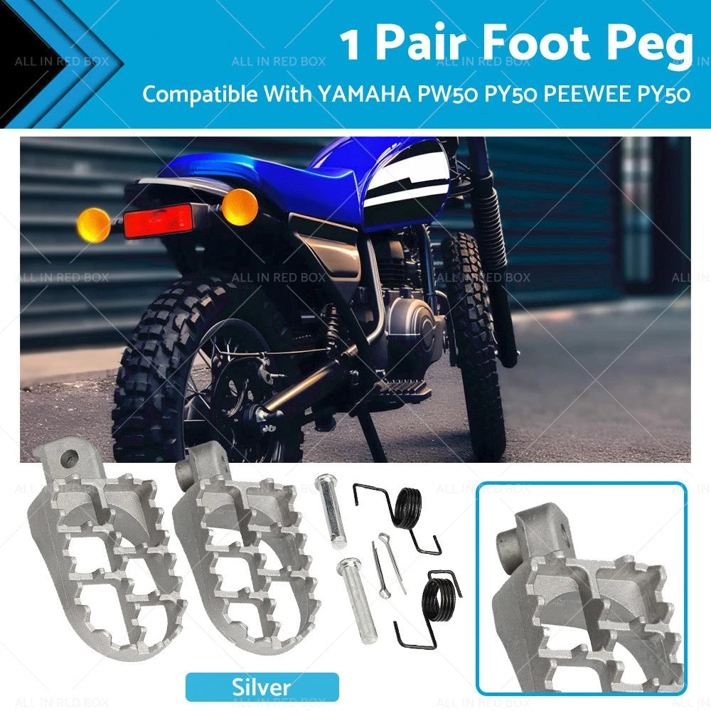 Foot Pegs for Yamaha TW200 PW50 PW80