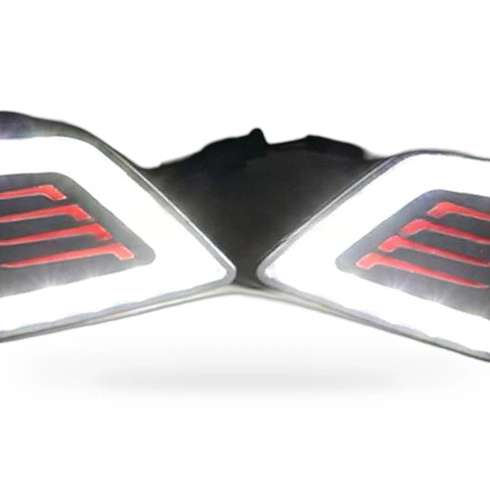 Fog Light Cover with LED DRL for Toyota Hilux Vigo (2012–2014)