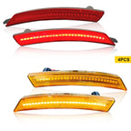 Set of 4 LED Side Marker Fender Lights for Mini Cooper (R55âR60)