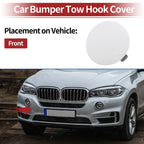 Tow Hook Cover for BMW X5 F15 M (2014-2018) White 1 Pc
